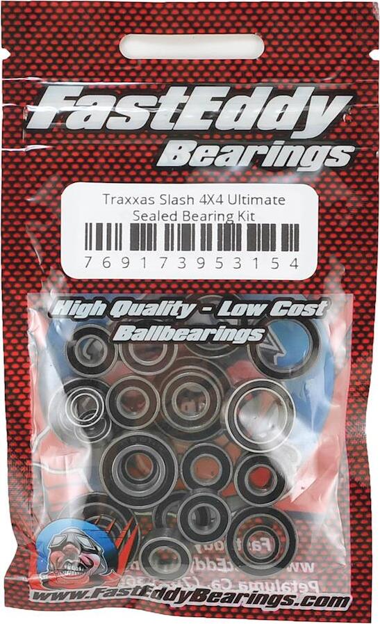 FastEddy Traxxas Slash 4X4 Ultimate Bearing Kit
